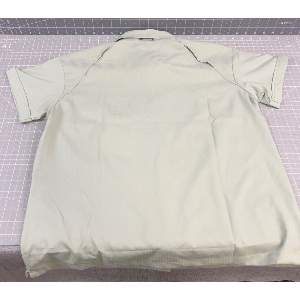 Columbia Women's Sz. M Silver Ridge Omni-Shade Short Sleeve Button Shirt Sage - Picture 5 of 6